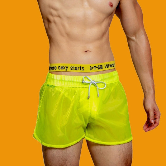 Men's Low Waist Sexy Quick-drying Boxer Pants