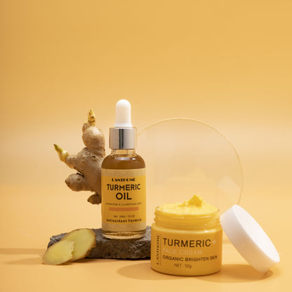Turmeric Skincare Set: Brightens and Hydrates