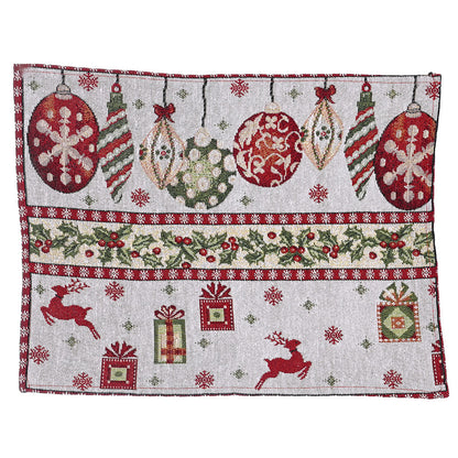 Christmas Knitted Cloth Placemats
