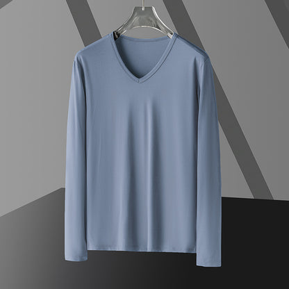 Men's Long Sleeve Tight-Fit Shirt