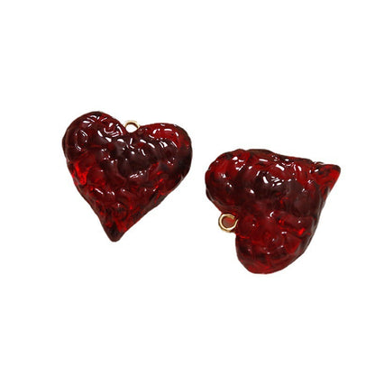 Resin Ice Texture Earrings DIY Accessories