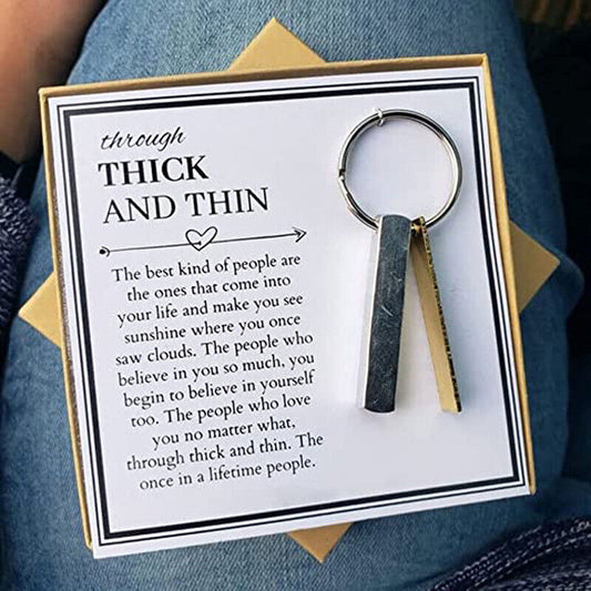 Creative Keychain Friendship Good Friend Gift