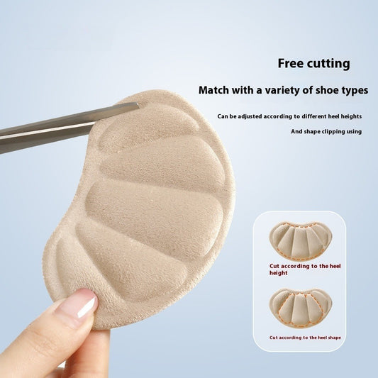 Anti-slip Artifact Anti-blister Sneaker Heel Stickers Female Heel Cushion Pad Half Insole