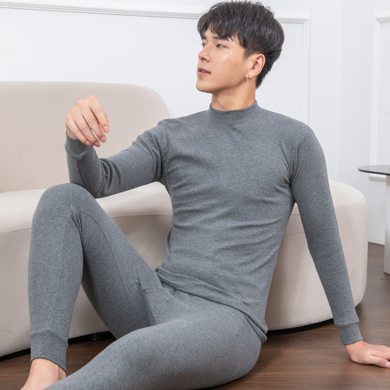 Men's Thick Cotton Thermal Underwear Suit