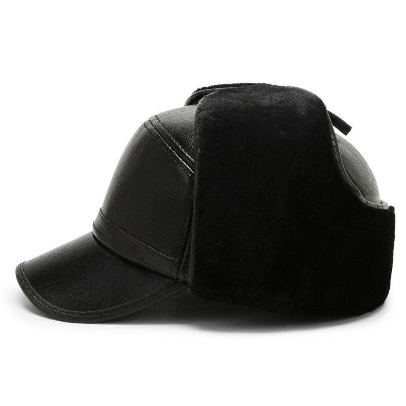 Middle-aged Elderly Outdoor Ear Protection Hat