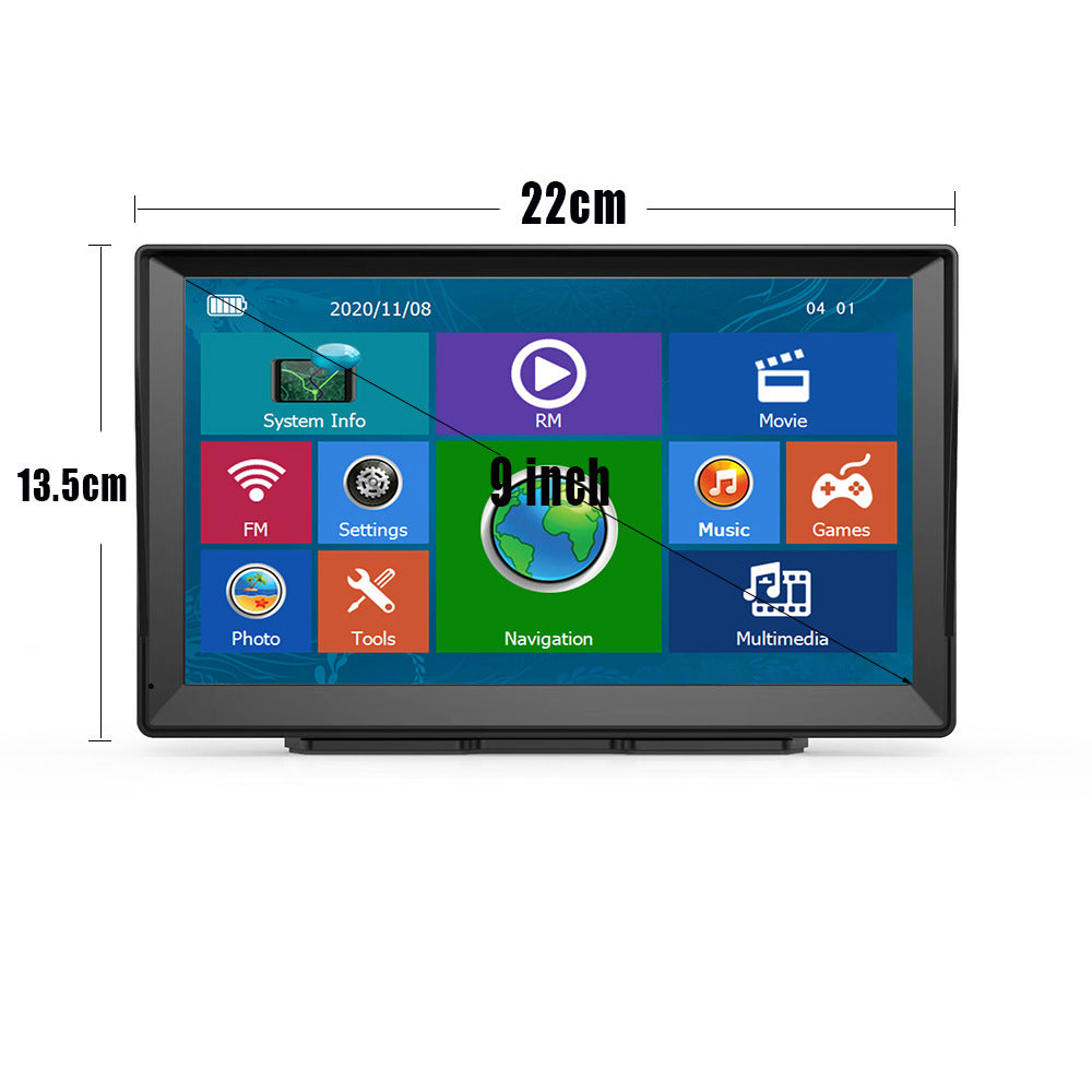 9 Inch Car Truck GPS Navigator Universal