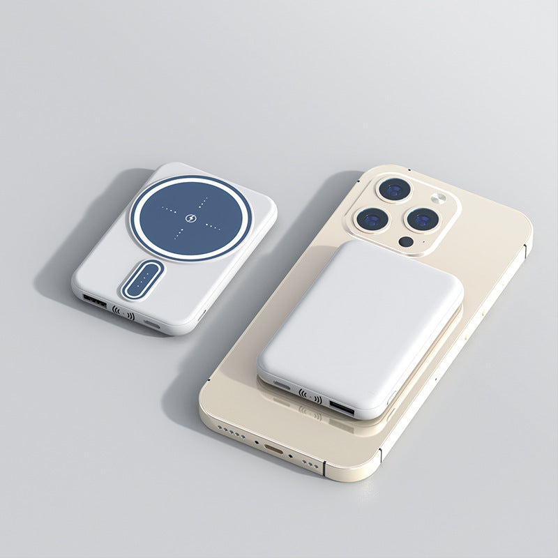 Magnetic Suction Wireless Charging Power Bank