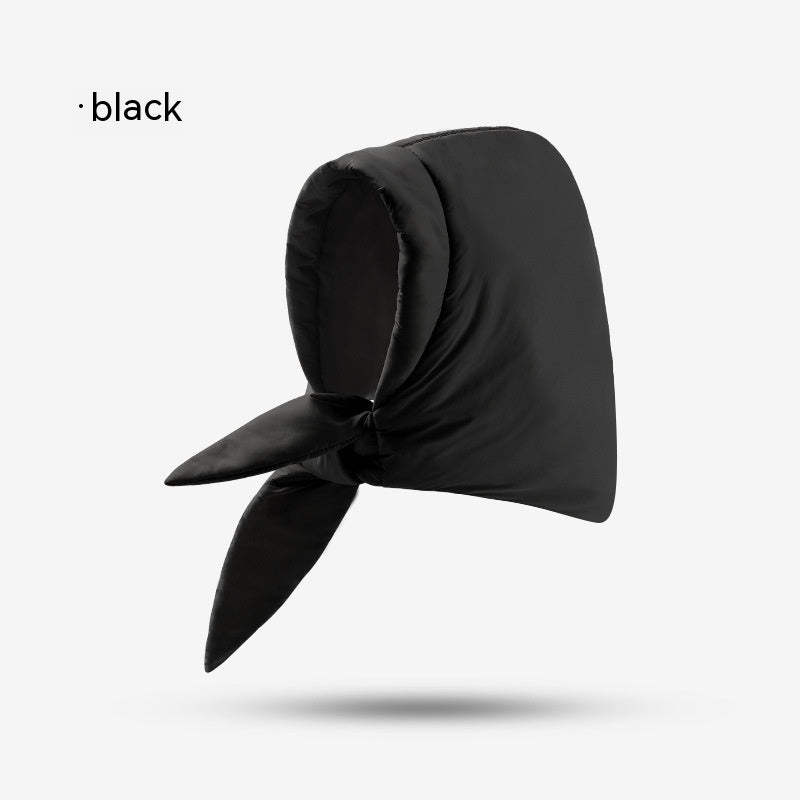 Down Plush Windproof Waterproof Winter Hat