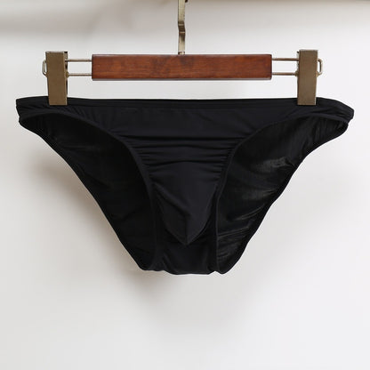 Low Waist Transparent Youth Breathable Men's Triangle Underwear