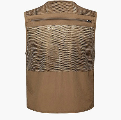 Multi-pocket Men's Professional Photography Vest