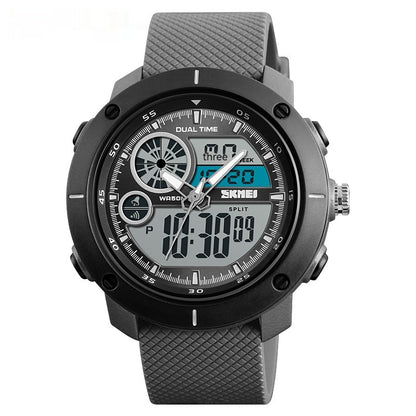 Waterproof Double Display Sports Watch