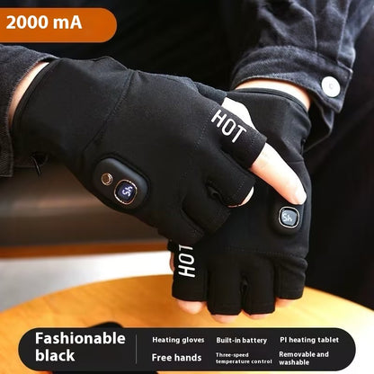 Winter Warm Windproof Electric Heating Gloves