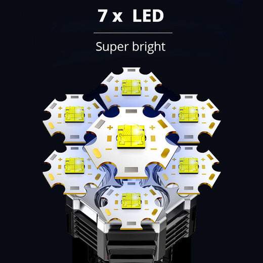 Led Flashlight Outdoor Household Portable
