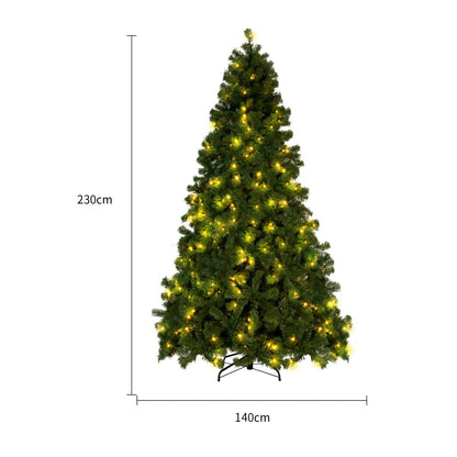 PVC Snow Christmas Tree Decor
