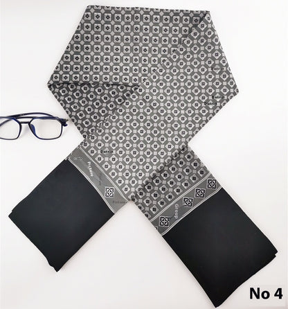 Men's Silk Cashmere Business Long Scarf