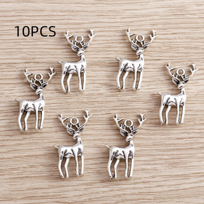 Electroplated Christmas Animal Pendant
