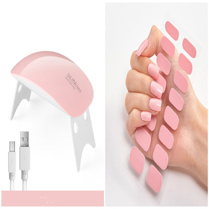 Nailart Sticker Pure Solid Color Self Adhesive