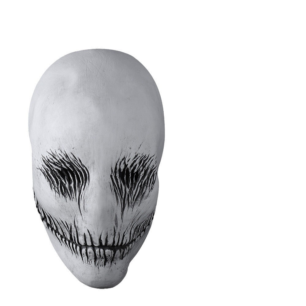 Halloween Ghost Latex Mask Horror Headgear