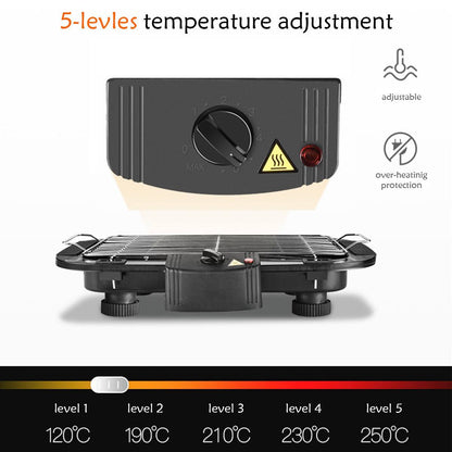 Smokeless Household Electric Barbecue Grill