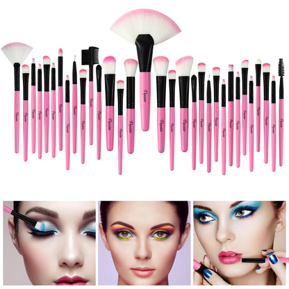 32-Piece Cosmetic Makeup Brush Tool