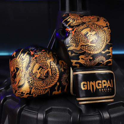 Professional Men's Sanda Fight Training Gloves