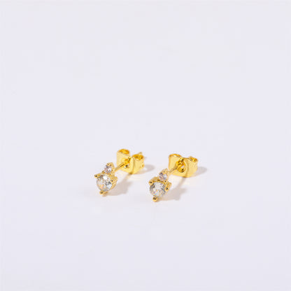 December Birthstone Zircon Earrings