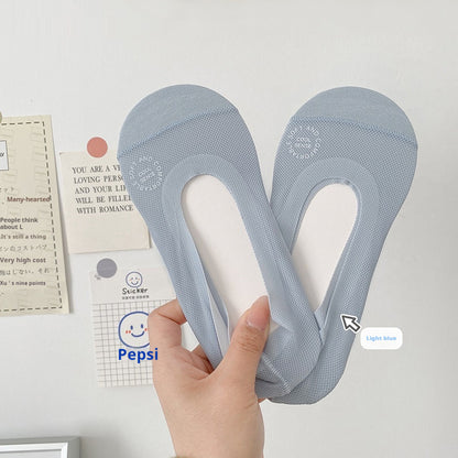 Three-dimensional Mesh Breathable Invisible Boat Socks