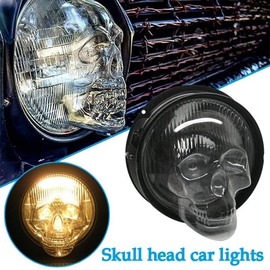 Universal Skull Headlight Cover for Car Truck Motorcycle