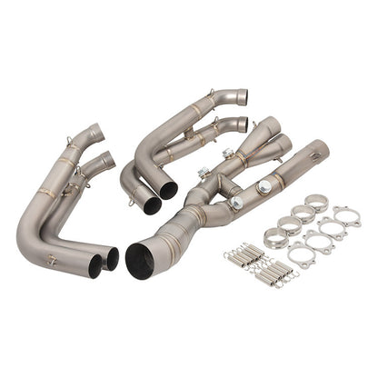 Torch Suitable For Motorcycle Sports Car S1000RR Titanium Alloy Front S1000R Modified Exhaust Pipe