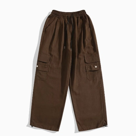 Multi-pocket Men's Spring Autumn Casual Overalls