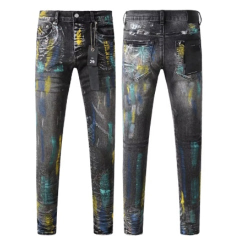 European American Street Retro Hip-hop Fashion Jeans