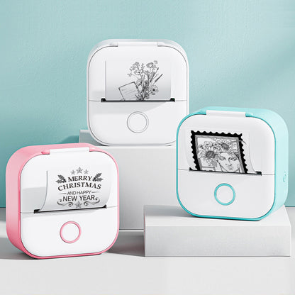 Mini Portable Thermal Label Printer - Ideal for Students and Price Tags