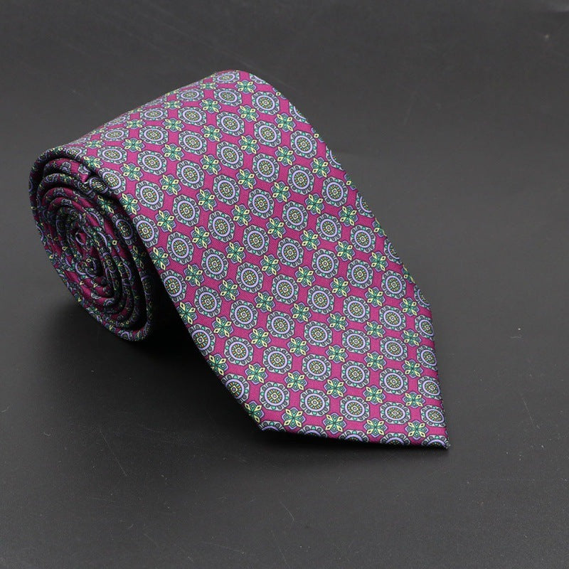 Bohemian Silk Men's Fashion Necktie