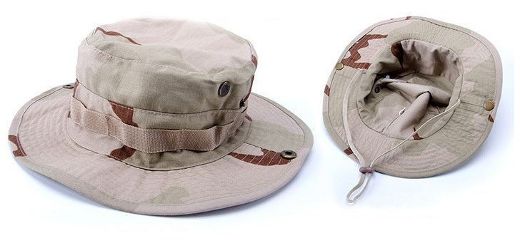 Camouflage Summer Fisherman Sunscreen Hat