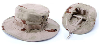 Camouflage Summer Fisherman Sunscreen Hat