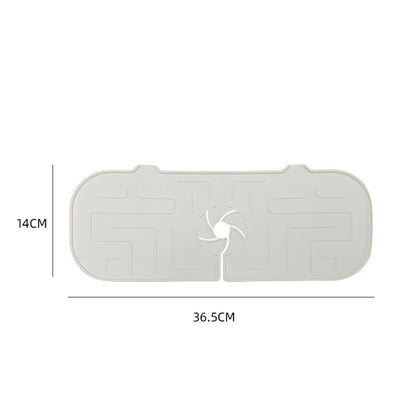 Silicone Faucet Absorbent Mat Sink Splash Guard