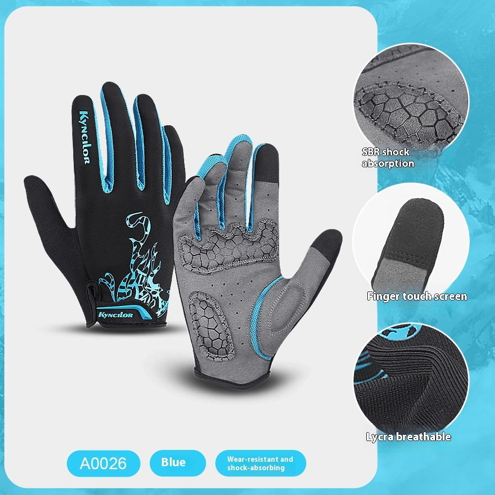 Outdoor Mountain Bike Shock Absorption Gloves