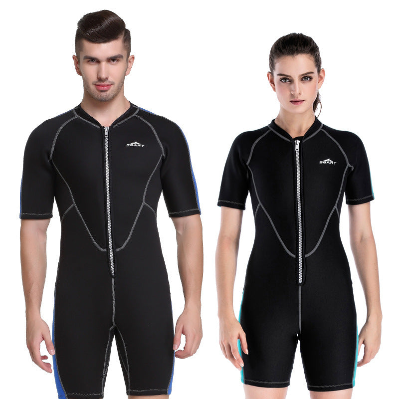 Neoprene Short Sleeve Diving Wetsuit