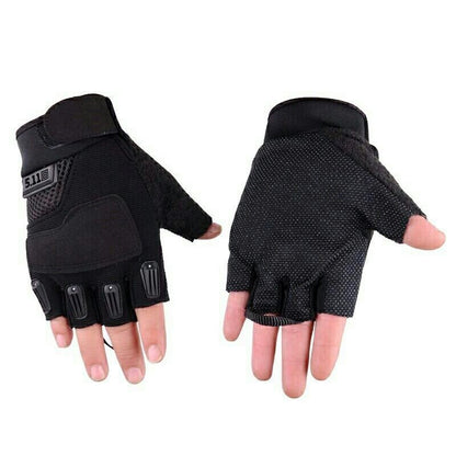 Four Seasons Non-slip Half-finger Riding Gloves Men
