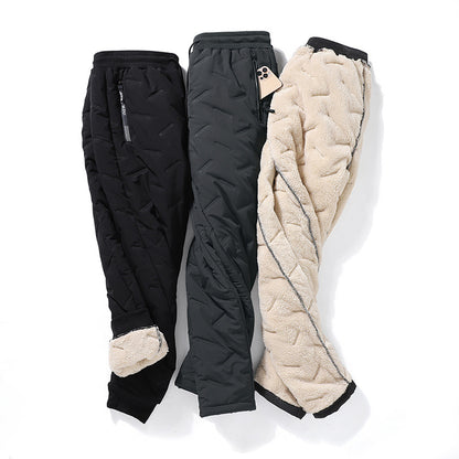 Men's Fleece-Lined Winter Joggers