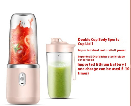 6-Blade Portable USB Blender