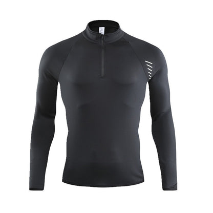 Half Zipper Workout Outdoor Running Quick-drying Clothes