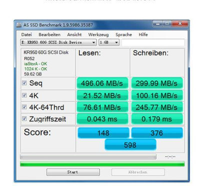 Thunder SATA SSD: 60GB-512GB