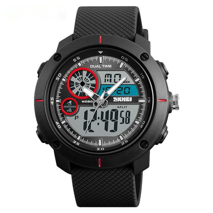 Waterproof Double Display Sports Watch