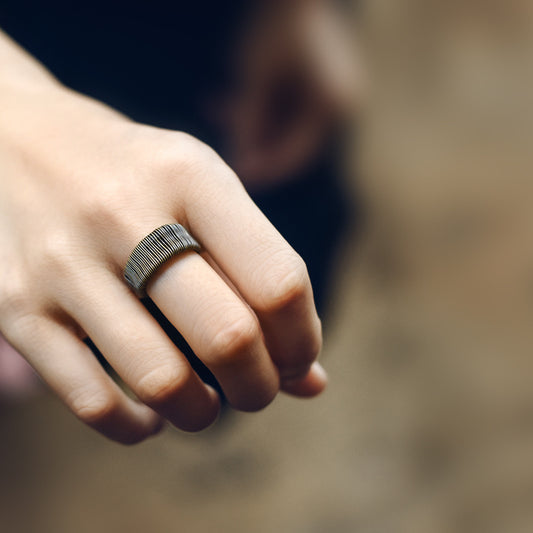 Vintage Copper Wire Wrapped Ring