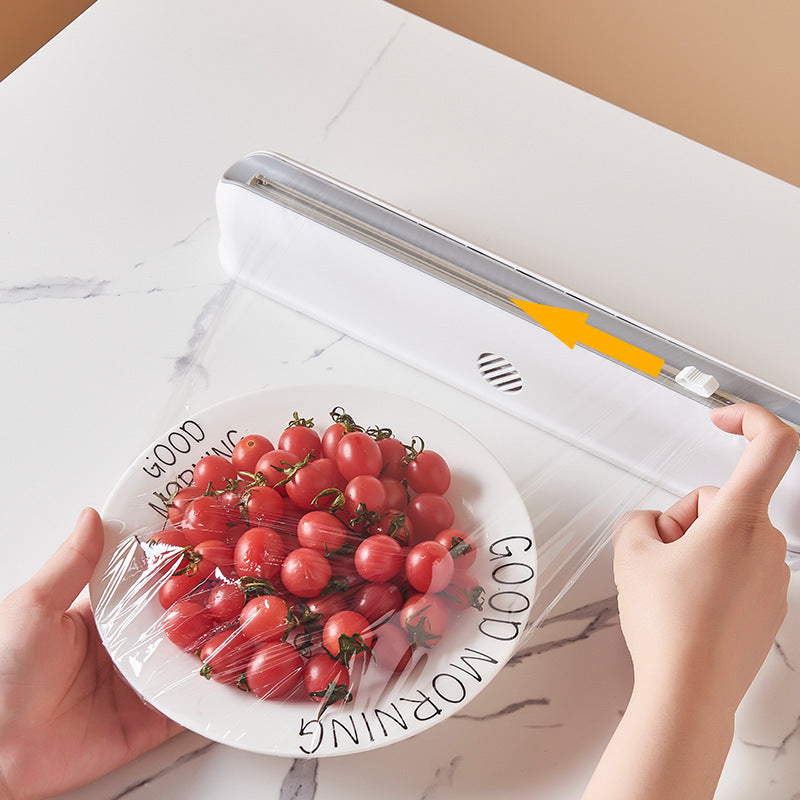 Cling Film Suction Cup Wall-Mounted Cutter Box