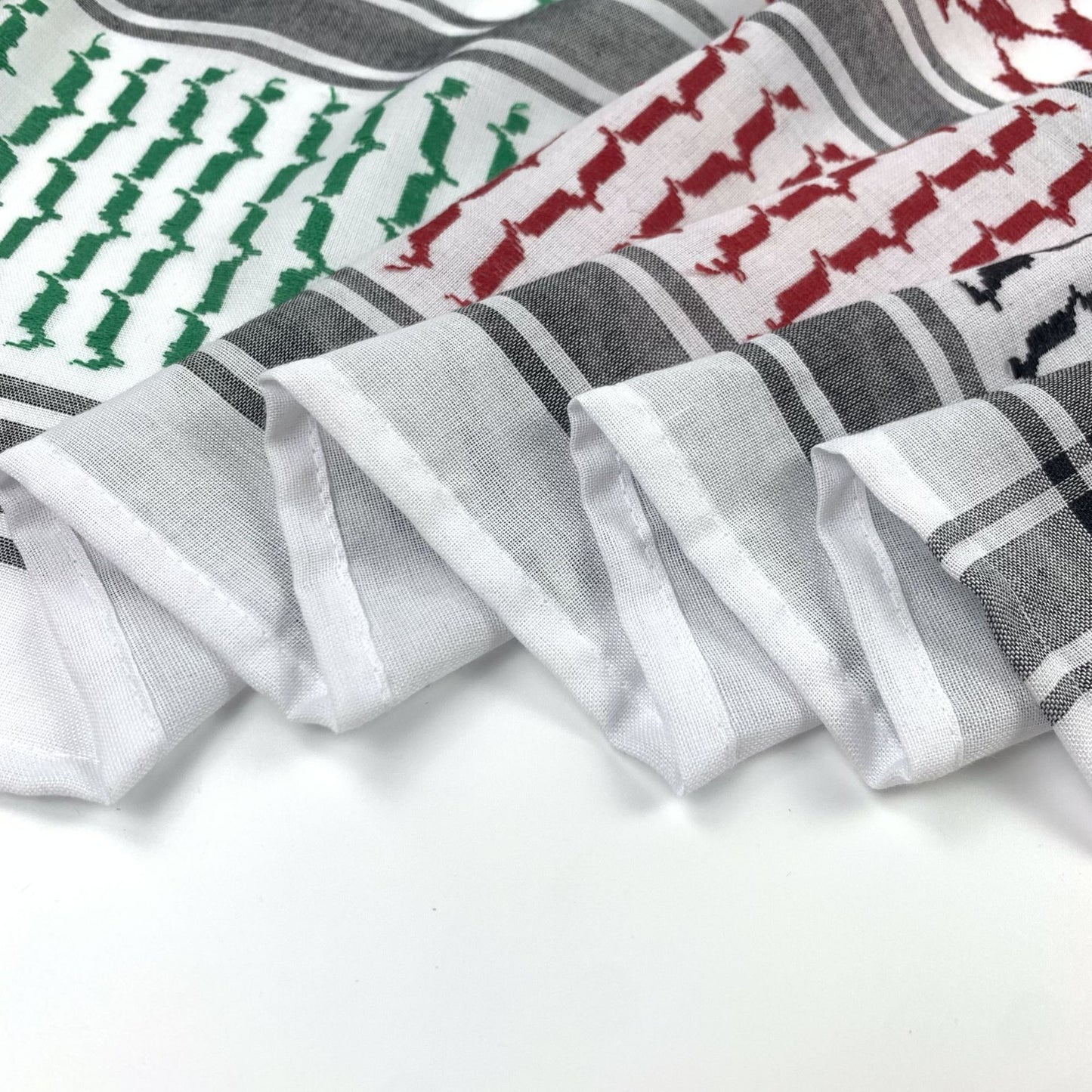 Keffiyeh Jacquard Square Scarf Men Dubai Saudi Arabia