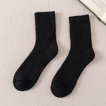 Winter Warm Wool Fleece Lined Mens Socks