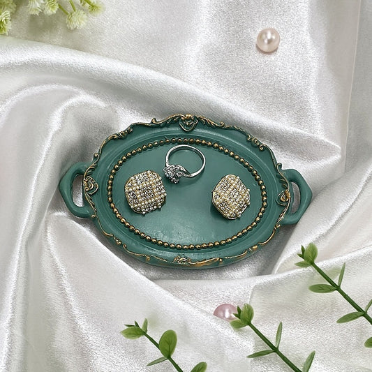 Creative Resin Jewelry Holder Plate