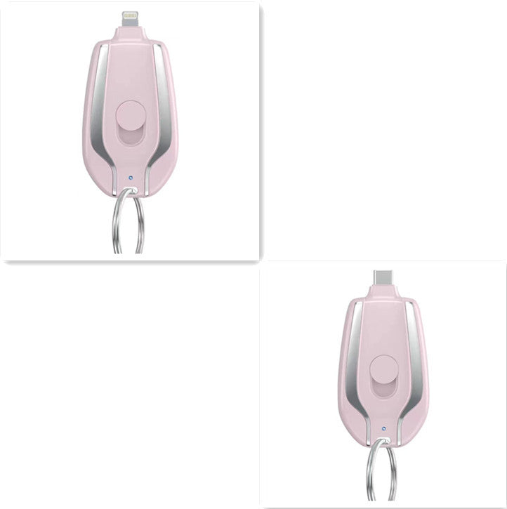 Keyring Wireless Charging Bank 1500mAh Portable Power